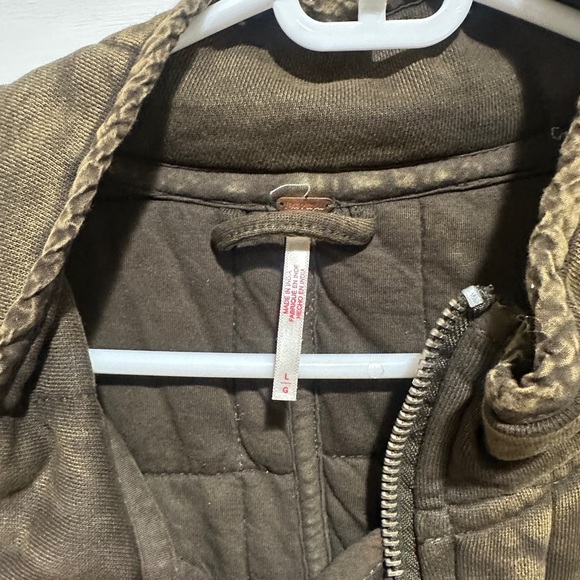 Free People Green Jacket - Picture 3 of 5